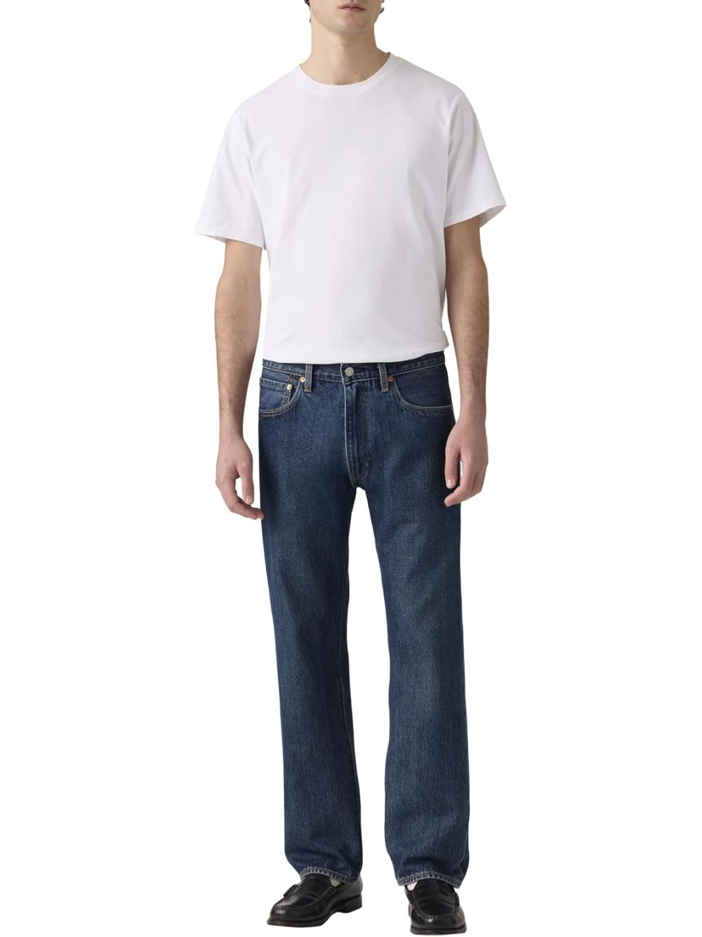 Jeans Levi's 555™ RELAXED STRAIGHT CHECK THE SCORE Uomo - Blu