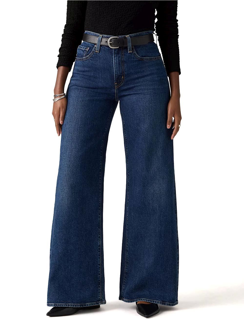 Jeans Levi's 728 HR WIDE LEG WOODSTOCK WIDE LEG Donna - Blu