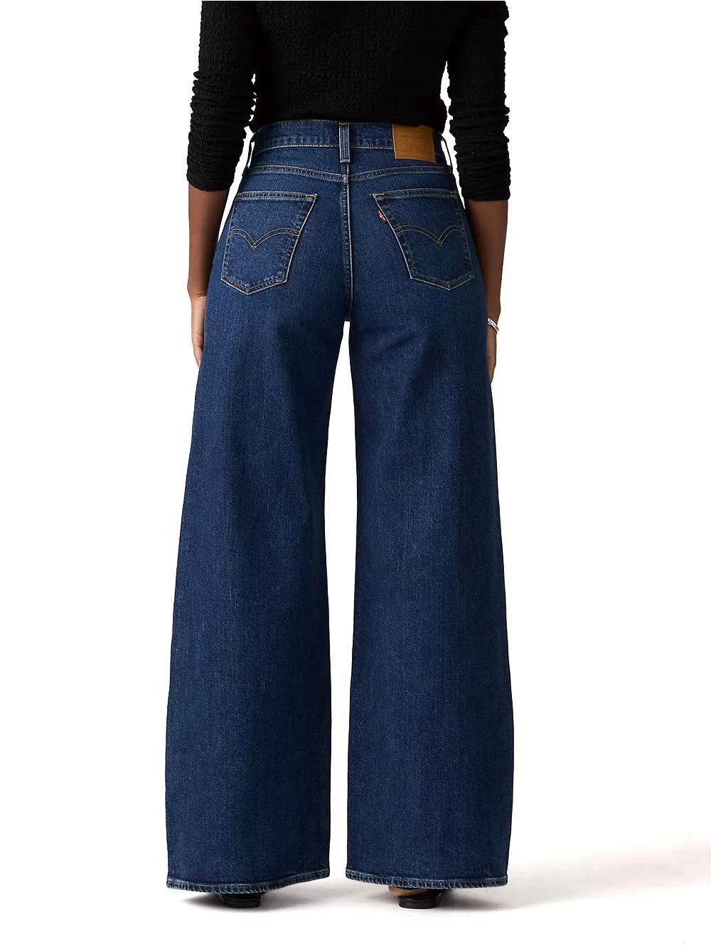 Jeans Levi's 728 HR WIDE LEG WOODSTOCK WIDE LEG Donna - Blu