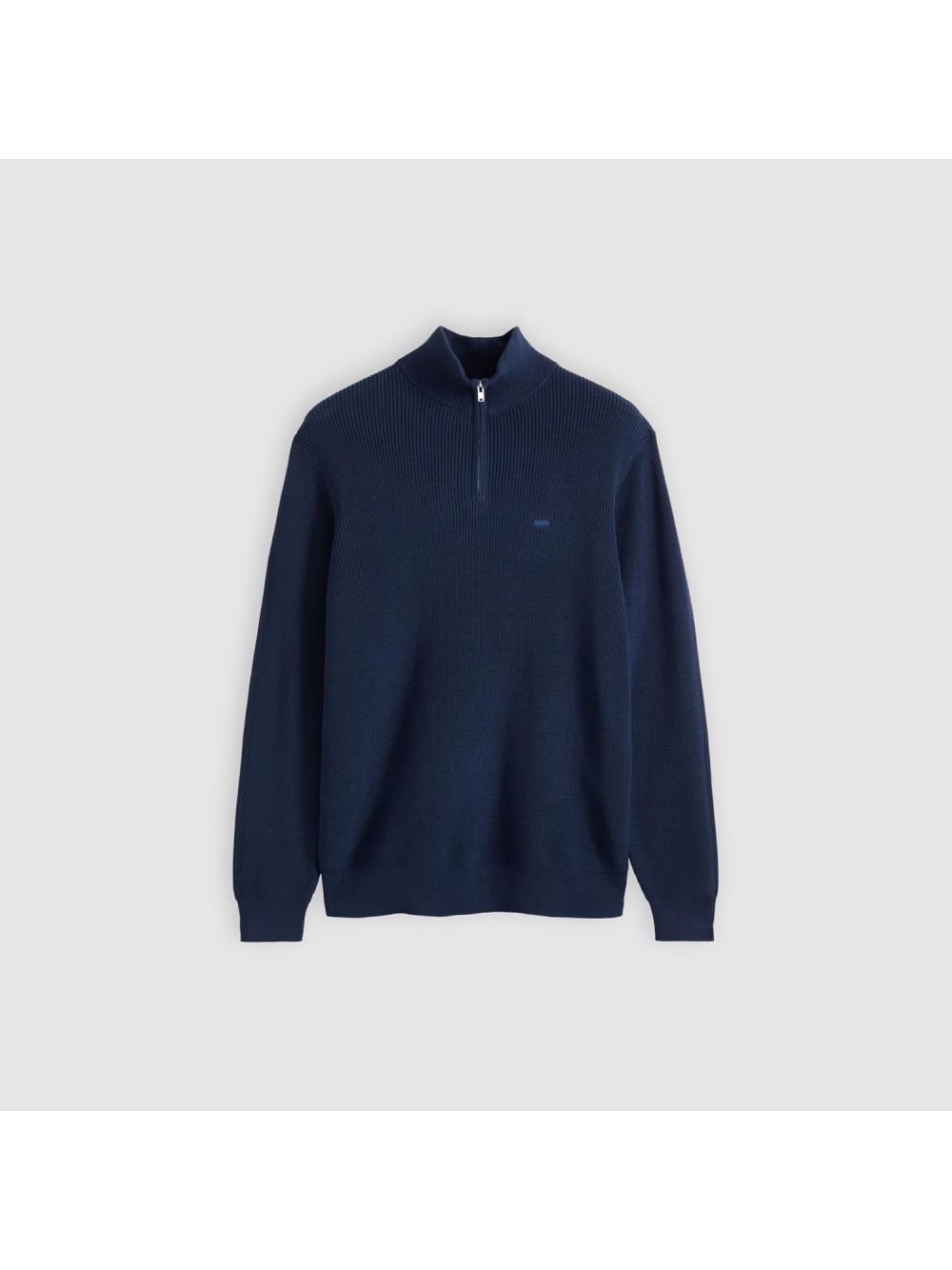 Pullover Levi's HM QUARTER ZIP SWEATER DUFFEL BAG HEATHE Uomo - Blu