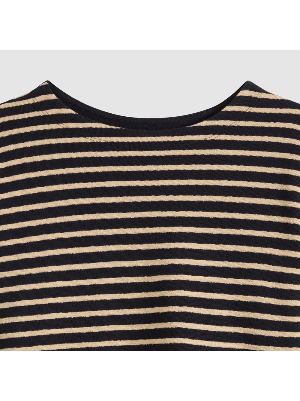 T-shirt Levi's ESME RELAXED LONG SLEEVE ALLIE STRIPE AN Donna - Nero