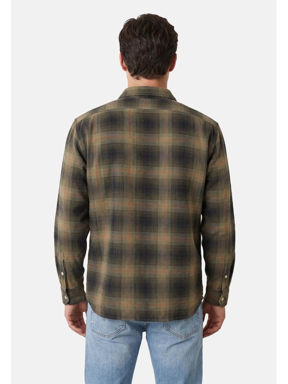 Camicia Levi's JACKSON WORKER EMIL PLAID STORMY SEA PLA Uomo - Verde