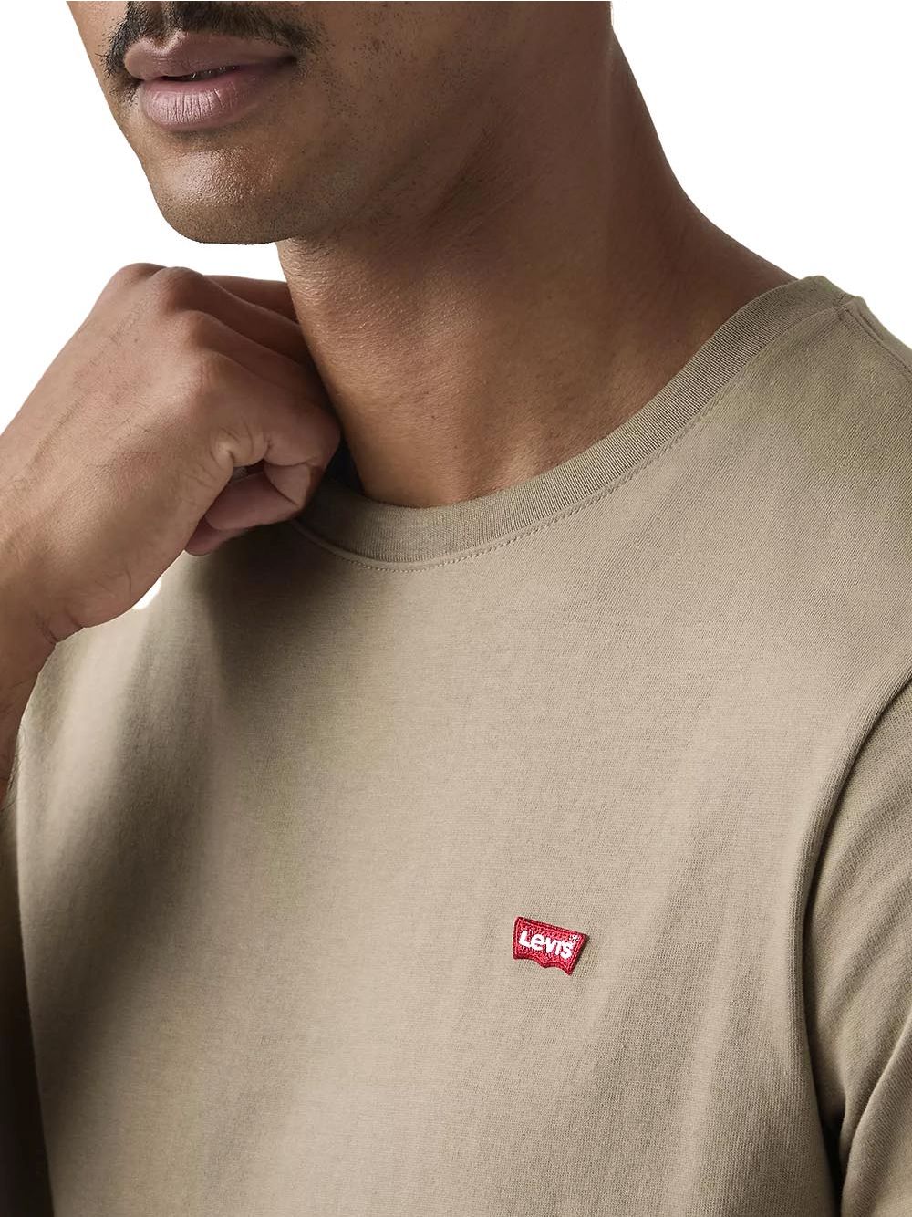 T-shirt Levi's SS ORIGINAL HM VINTAGE Uomo - Beige