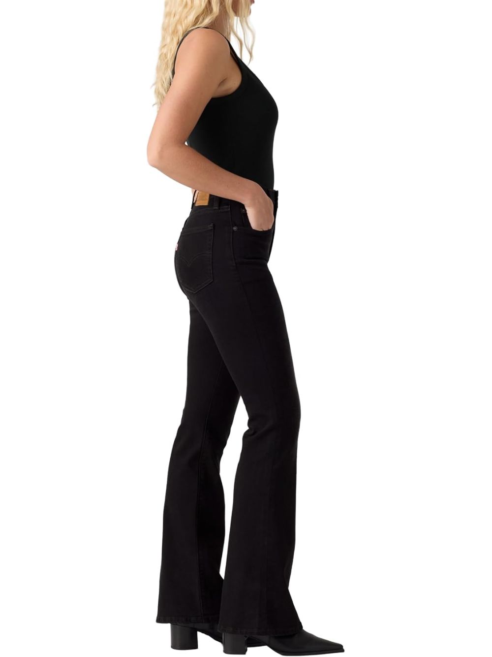 Jeans Levi's 726 HR FLARE BLUE SWELL Donna - Nero