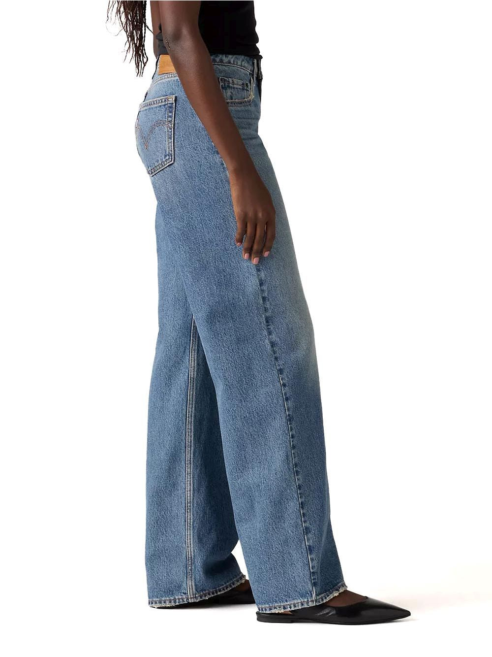 Jeans Levi's LOW LOOSE RESCUED CITY Donna - Blu