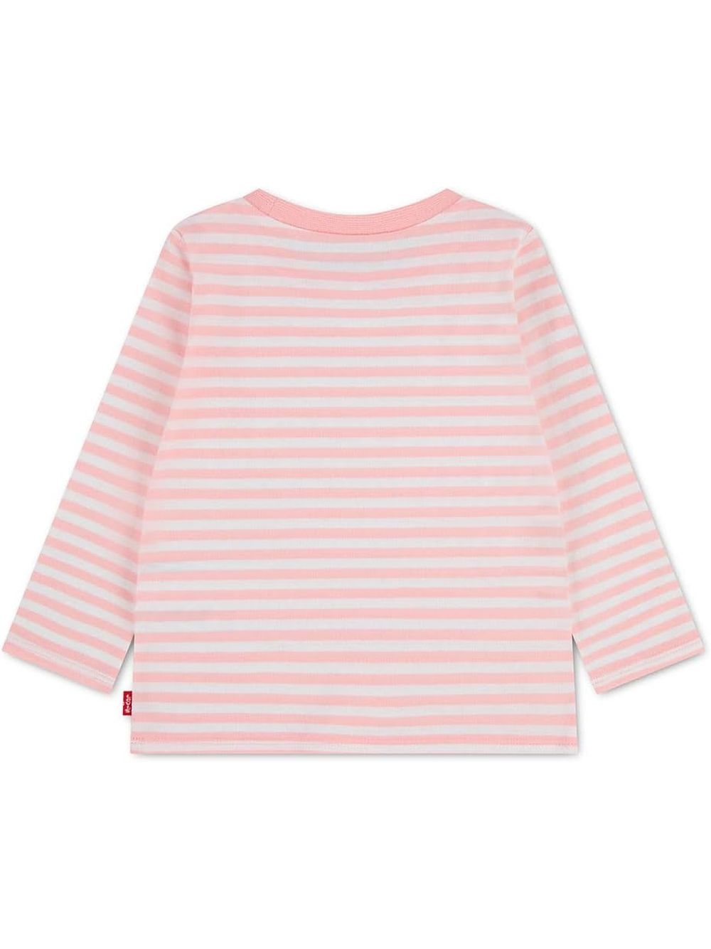 T-shirt Levi's STRIPE LS TEE Bambina - Rosa