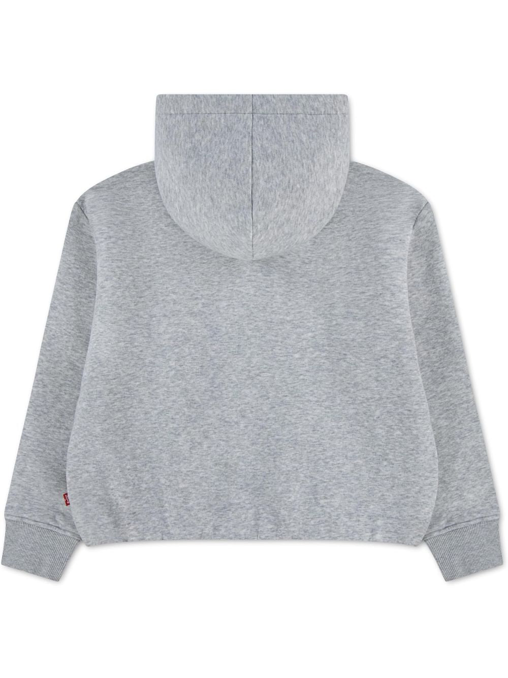 Felpa Levi's MEET AND GREET BUBBLE HOOD Bambina - Grigio