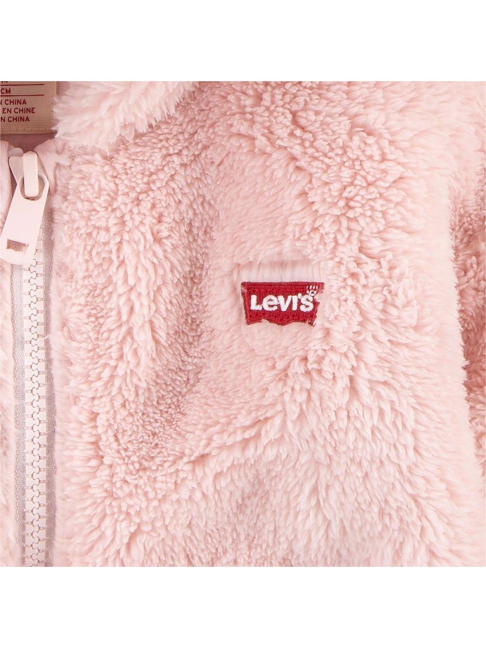 Tuta Levi's BEAR SHERPA COVERALL Unisex Bambino - Rosa