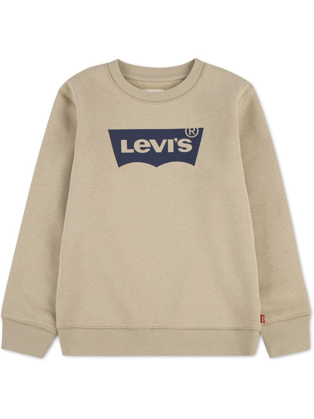 Felpa Levi's BATWING CREWNECK Bambino - Verde