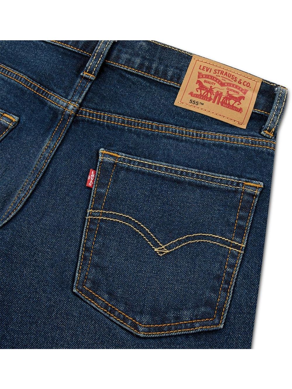 Jeans Levi's 555 RELAXED STRAIGHT JEANS Bambino - Denim