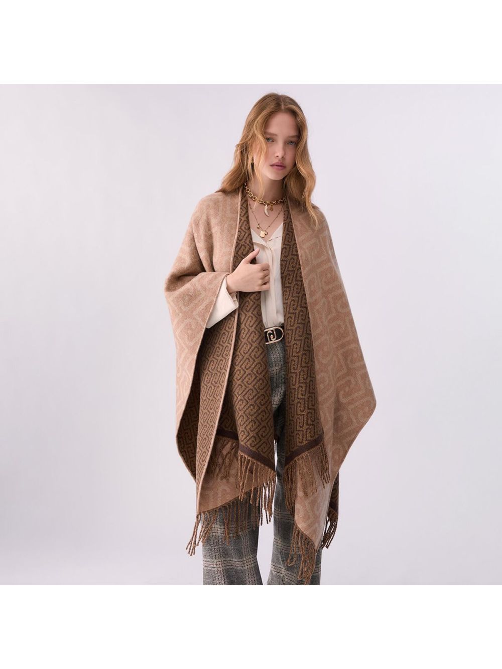 Poncho Liu Jo Donna - Beige