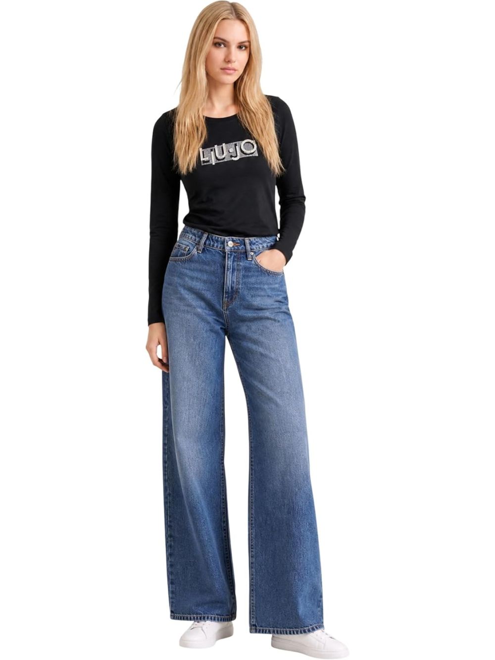 T-shirt Liu Jo Donna - Nero