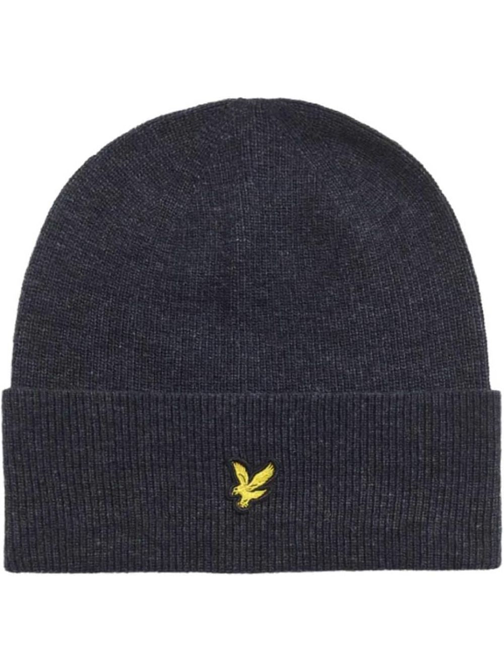 Cappello Lyle & Scott LAMBSWOOL BLEND RIBBED Uomo - Blu