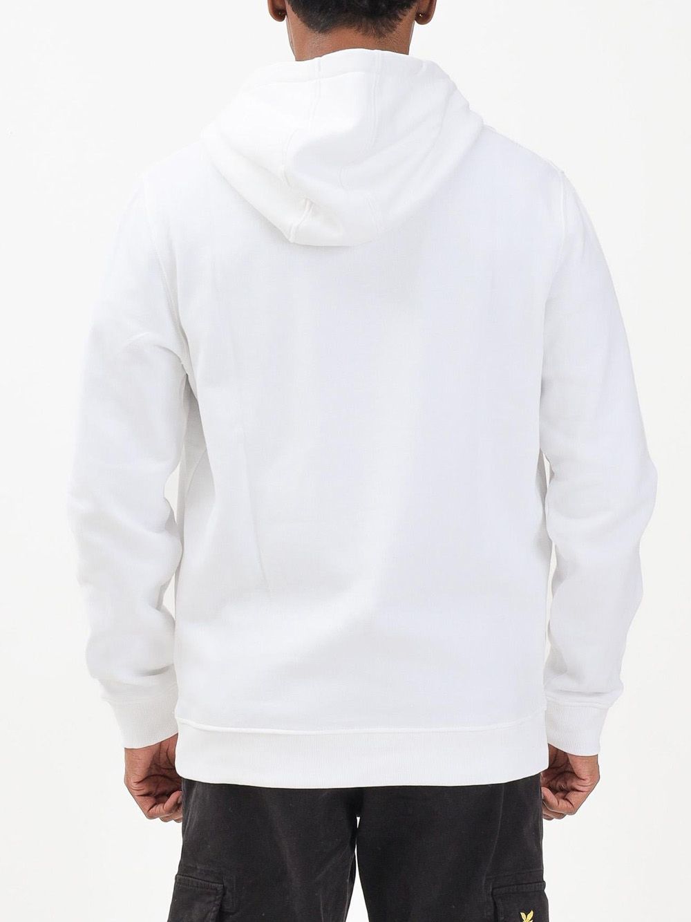 Felpa Lyle & Scott BRUSHBACK Uomo - Bianco