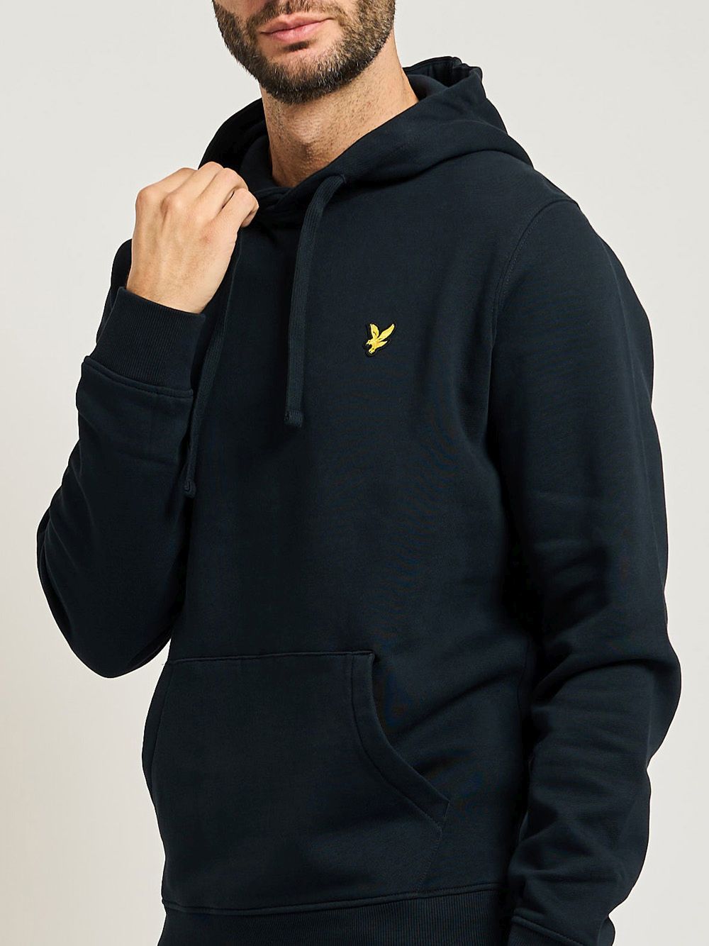 Felpa Lyle & Scott BRUSHBACK Uomo - Blu