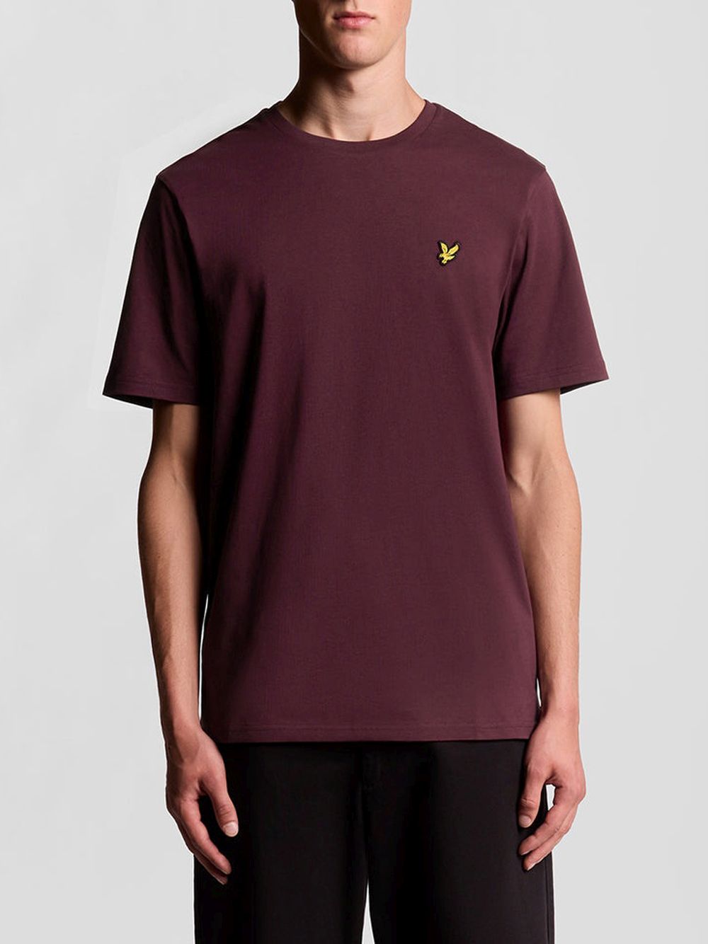 T-shirt Lyle & Scott PLAIN Uomo - Bordeaux