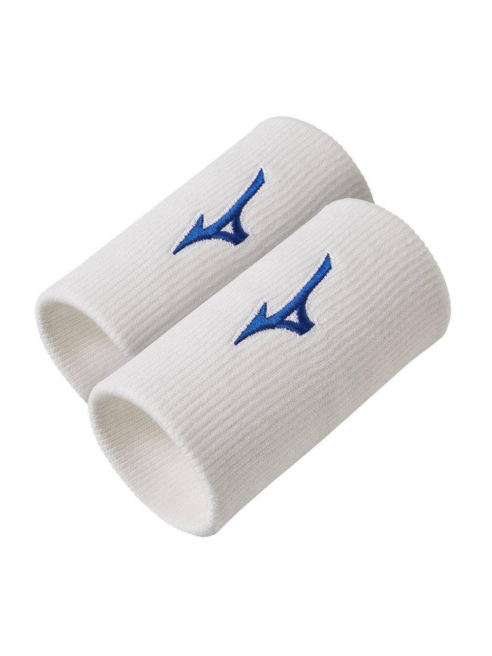 Polsini Mizuno WRISTBAND LONG (6 PACK) Unisex - Bianco