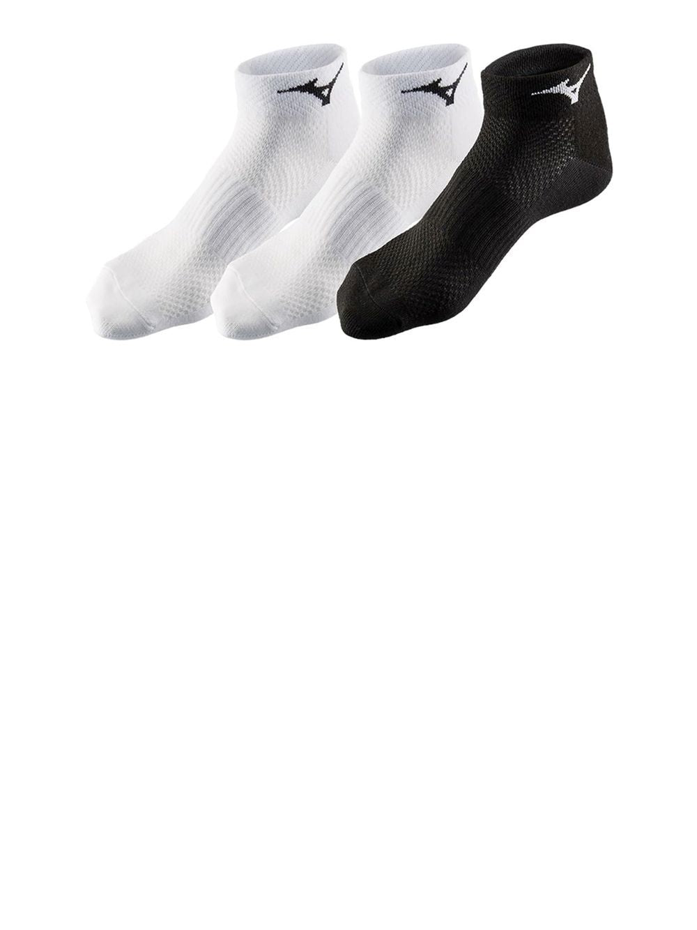 Calze Sportive Mizuno RUN TRIPLE PACK (6 PACK) Unisex - Bianco