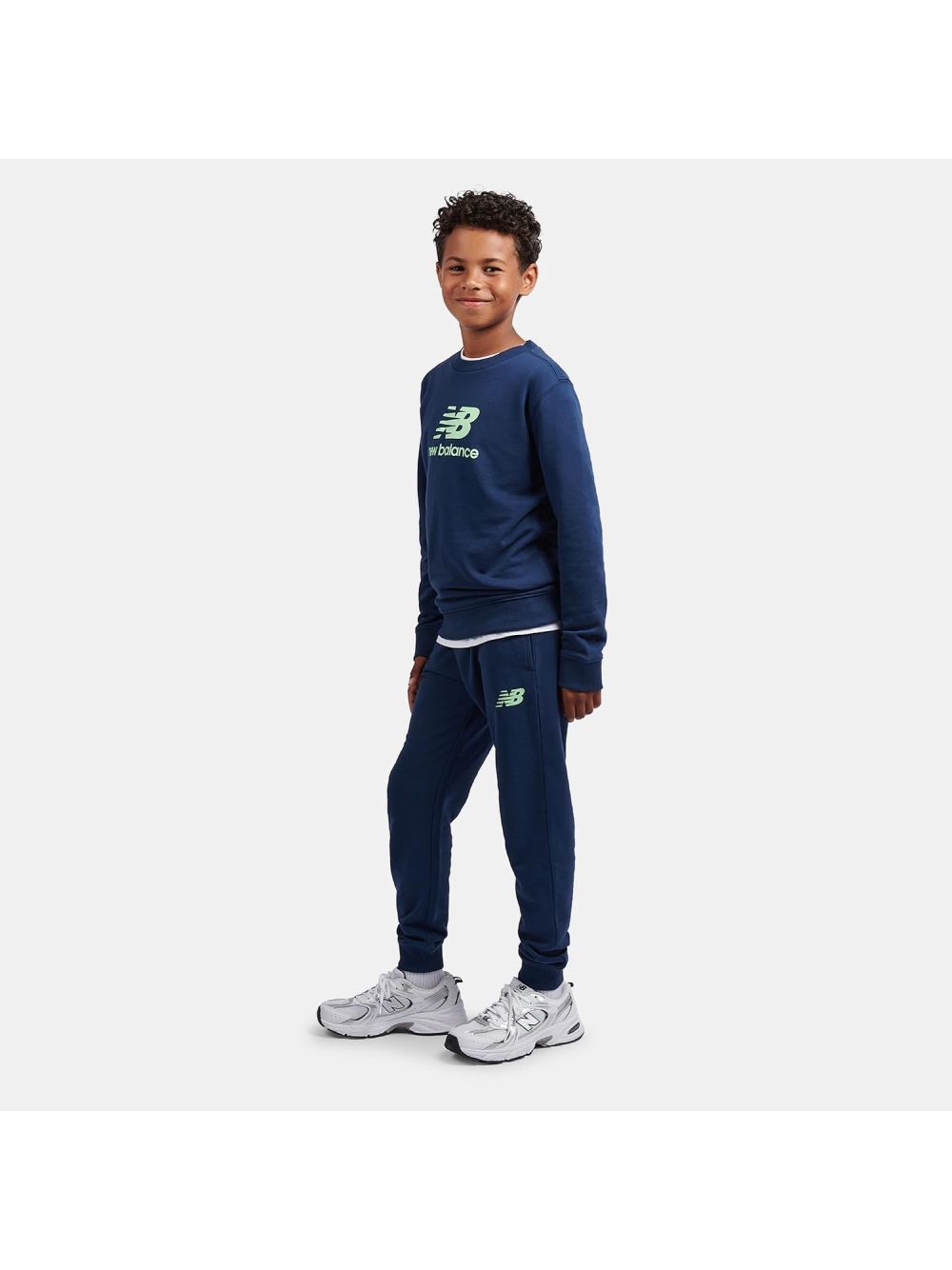 Set New Balance FT STACKED LOGO CR Bambino - Navy
