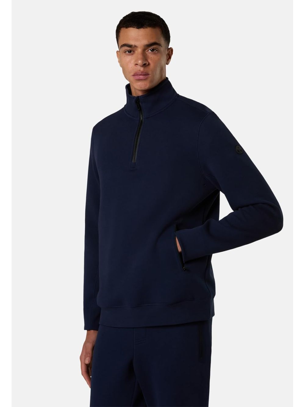 Felpa North Sails HALF ZIP Uomo - Navy