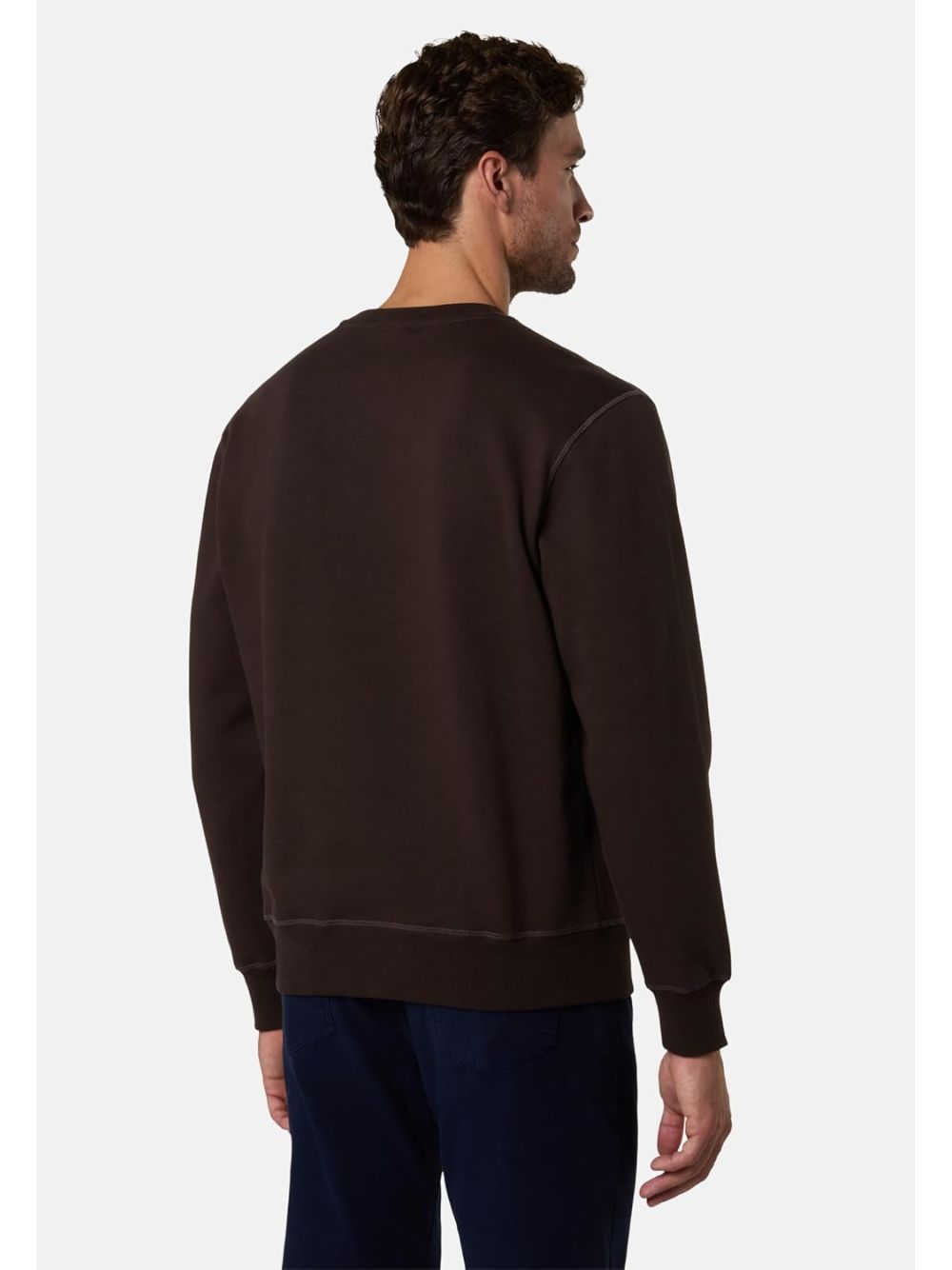 Felpa North Sails ROUND NECK Uomo - Marrone