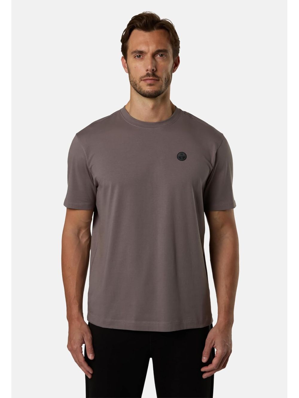 T-shirt North Sails LONG SLEEVE Uomo - Grigio