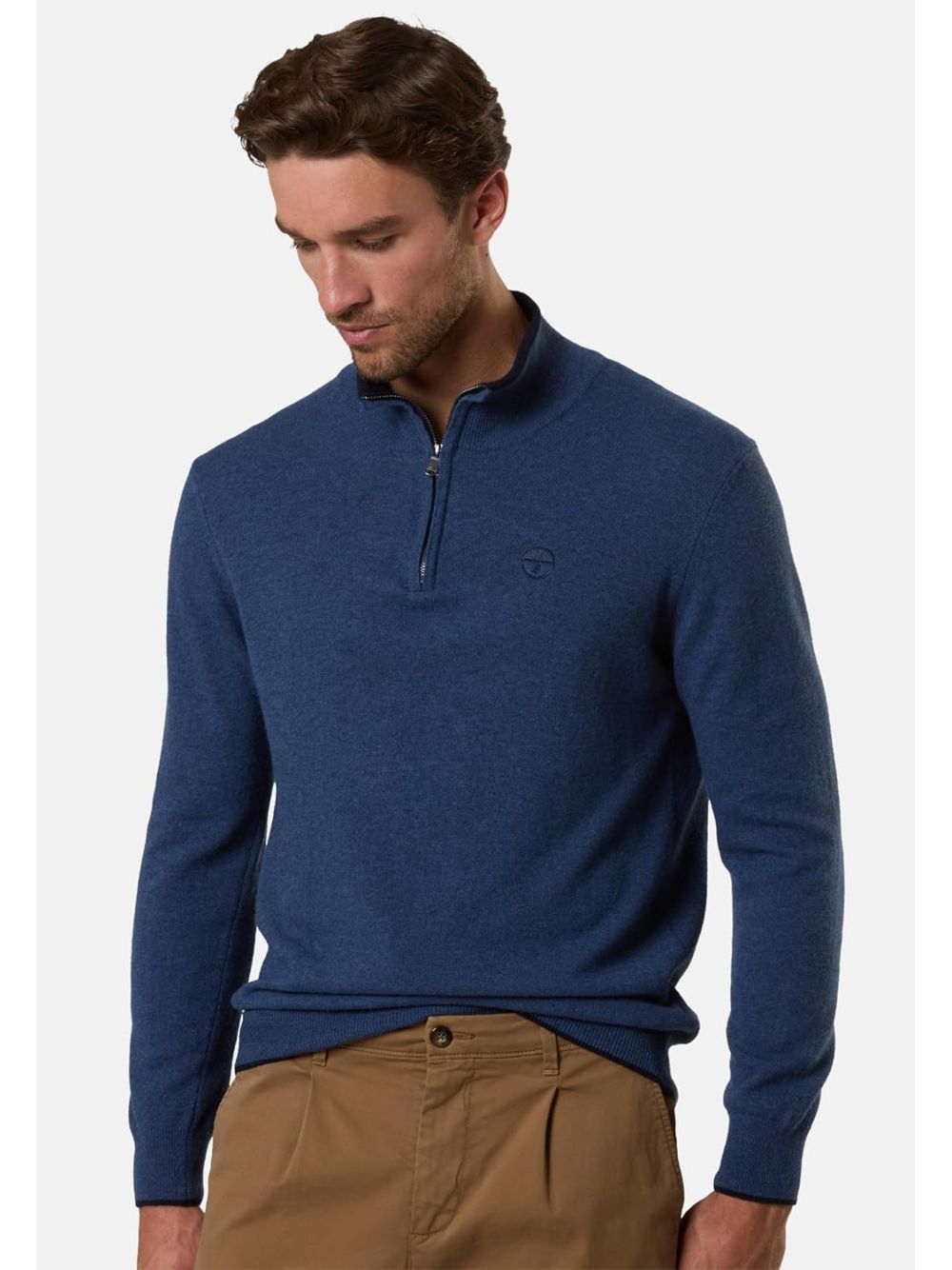 Pullover North Sails HALF ZIP Uomo - Blu