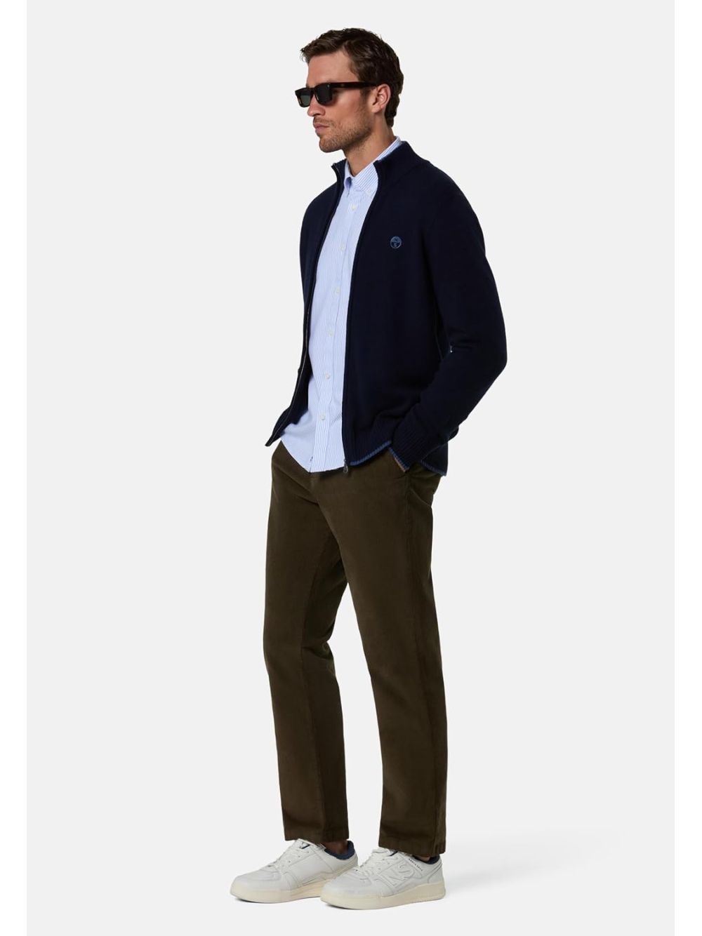 Pullover North Sails FULL ZIP Uomo - Navy