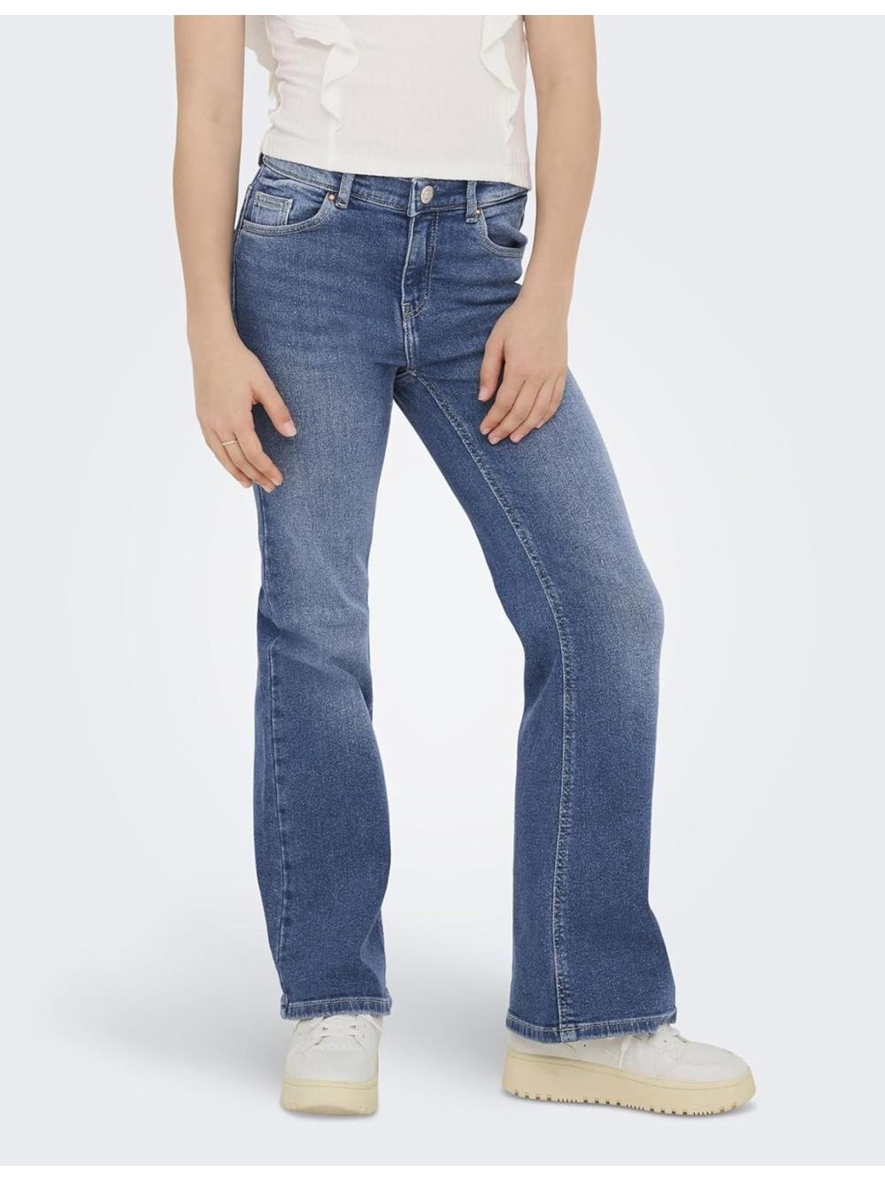 Jeans Only JUICY LIFE FLARED DNM CRO557 NOOS Bambina - Denim