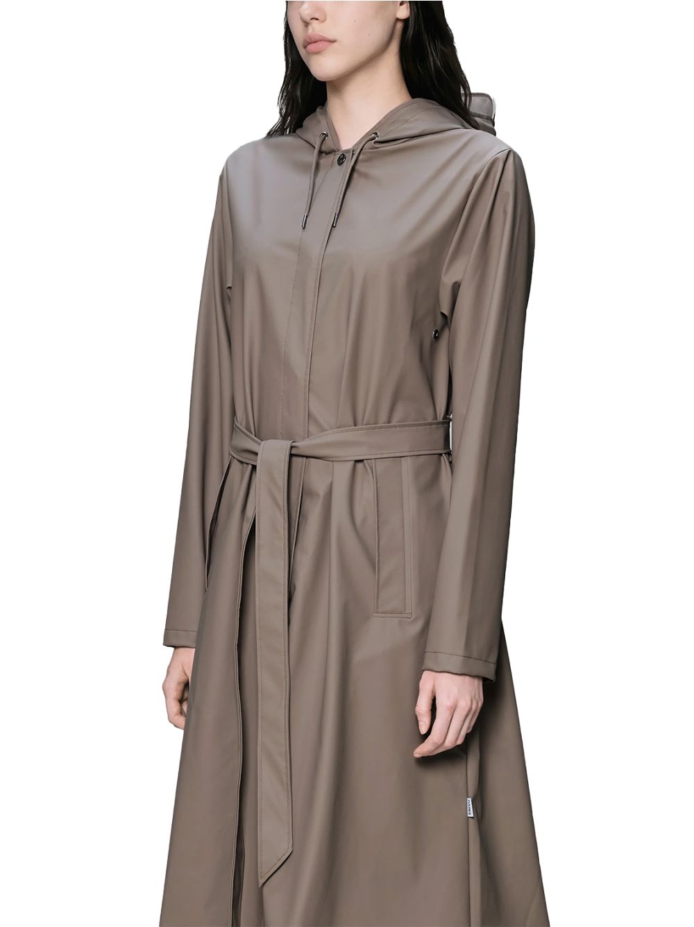 Impermeabile Rains A-LINE LONGER W3 Donna - Beige