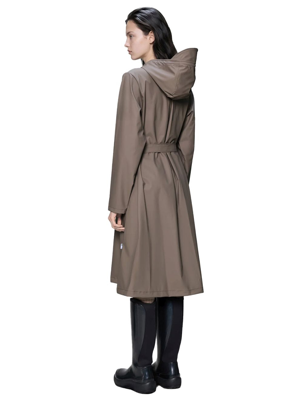 Impermeabile Rains A-LINE LONGER W3 Donna - Beige