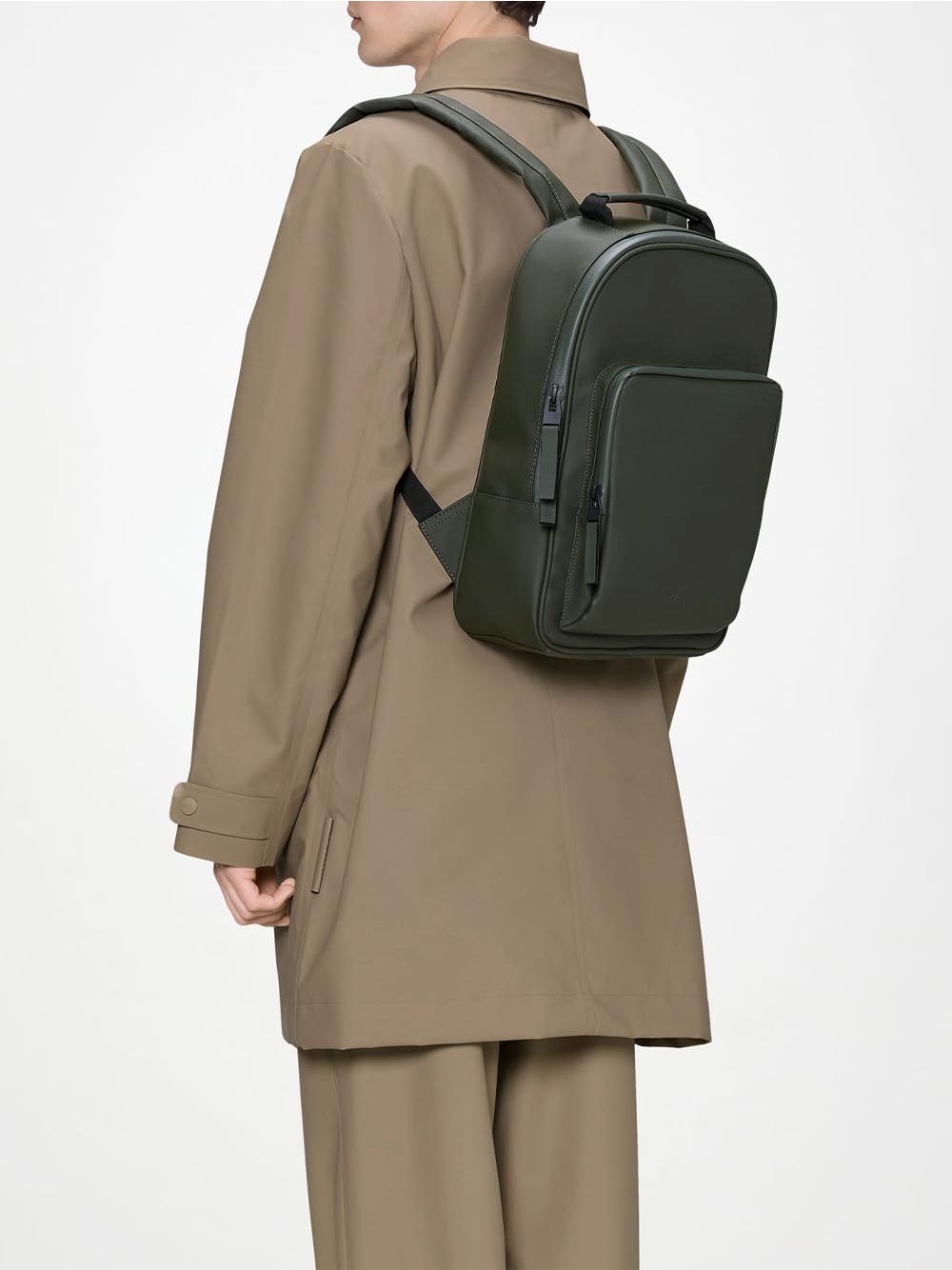 Borsa Rains BOOK DAYPACK Unisex - Verde
