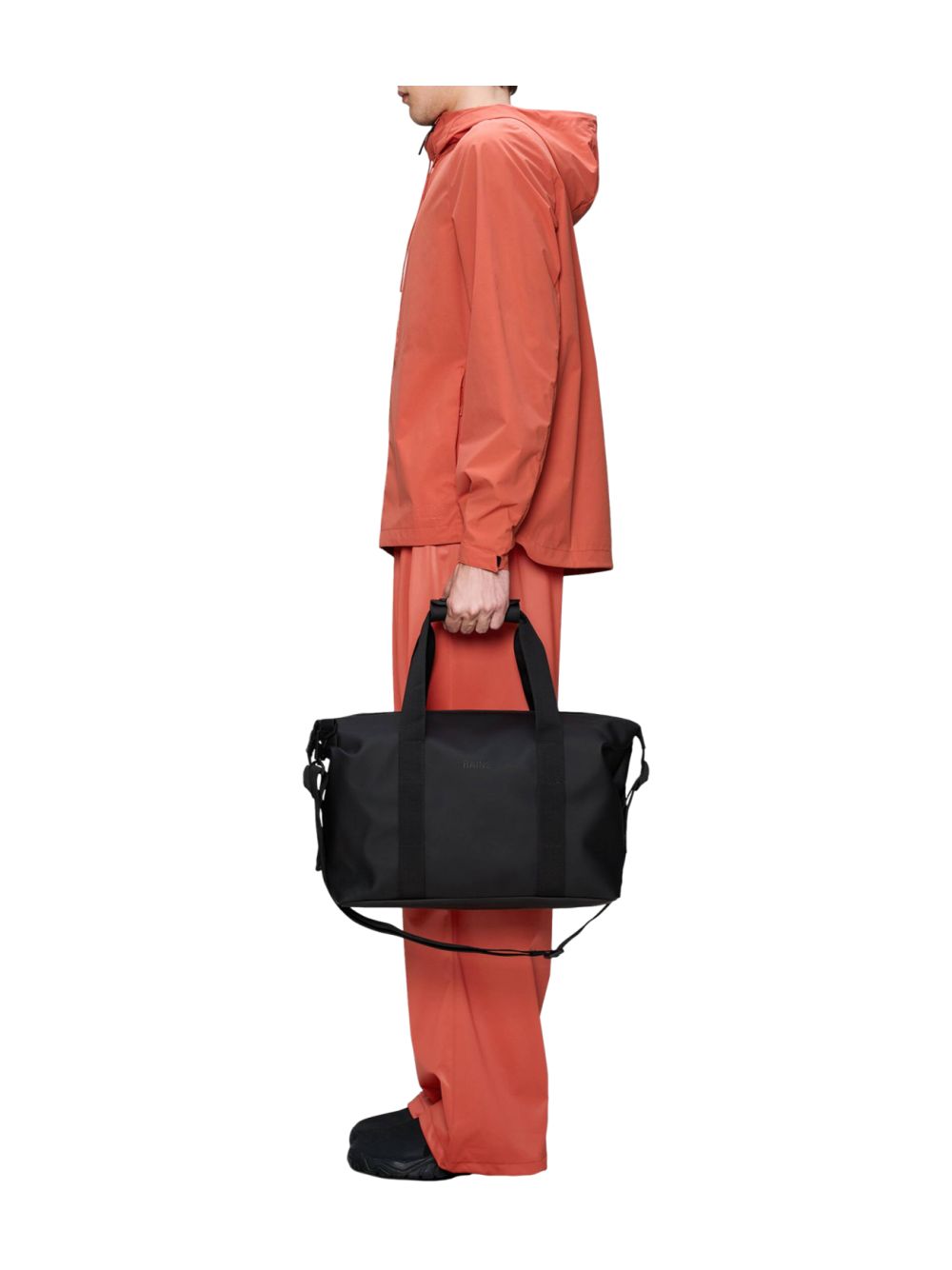 Borsa Rains HILO WEEKEND SMALL Unisex - Nero