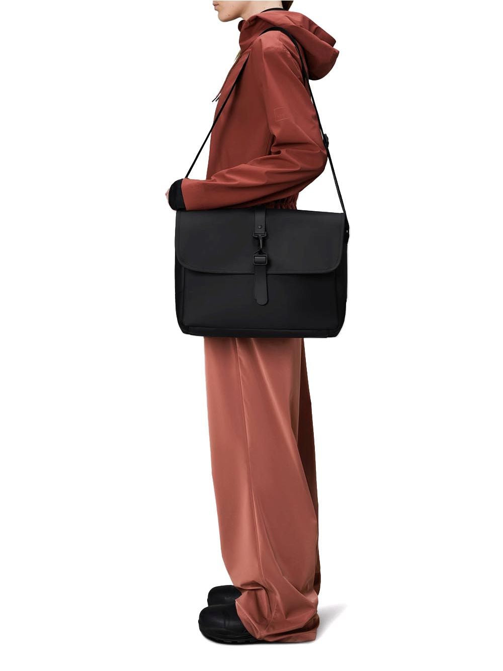 Borsa Rains MESSENGER Unisex - Nero