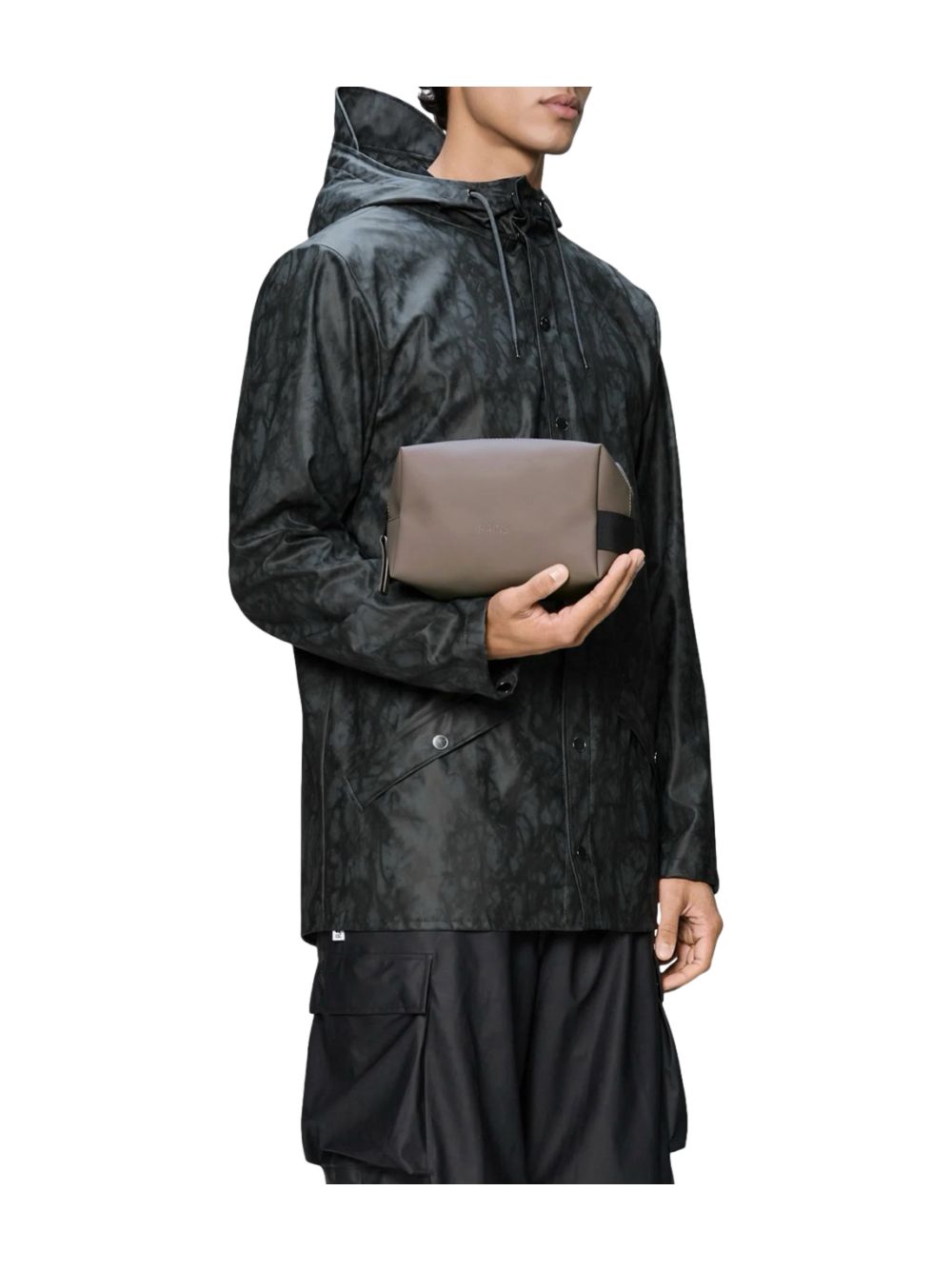 Beauty Case Rains WASH BAG SMALL Unisex - Beige