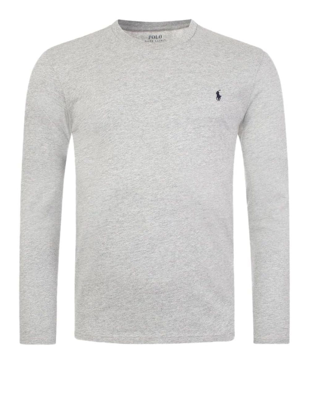 T-shirt Ralph Lauren L/S CREW SLEEP Uomo - Grigio