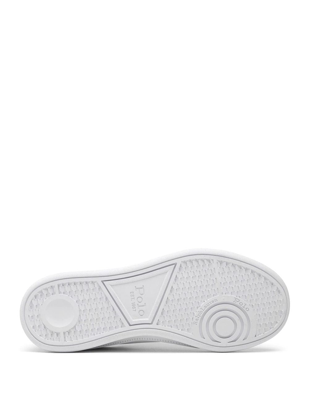 Sneakers Ralph Lauren HRT CT II LOW TOP LACE Uomo - Bianco