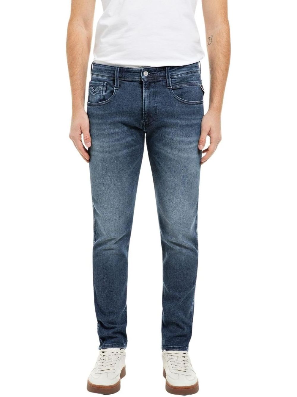 Pantalone Replay Uomo - Blu