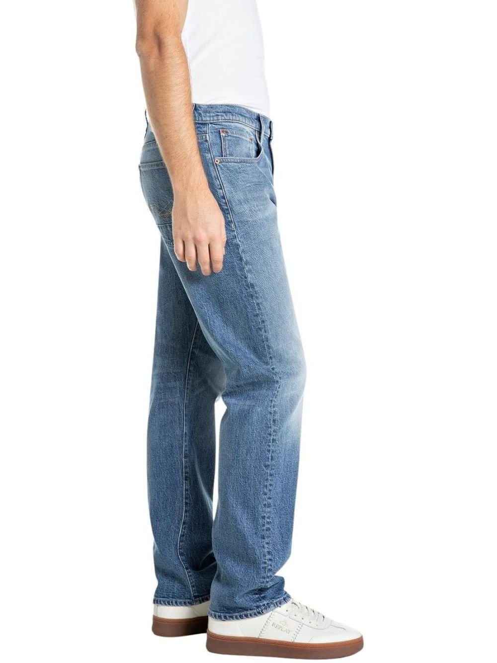 Pantalone Replay Uomo - Blu