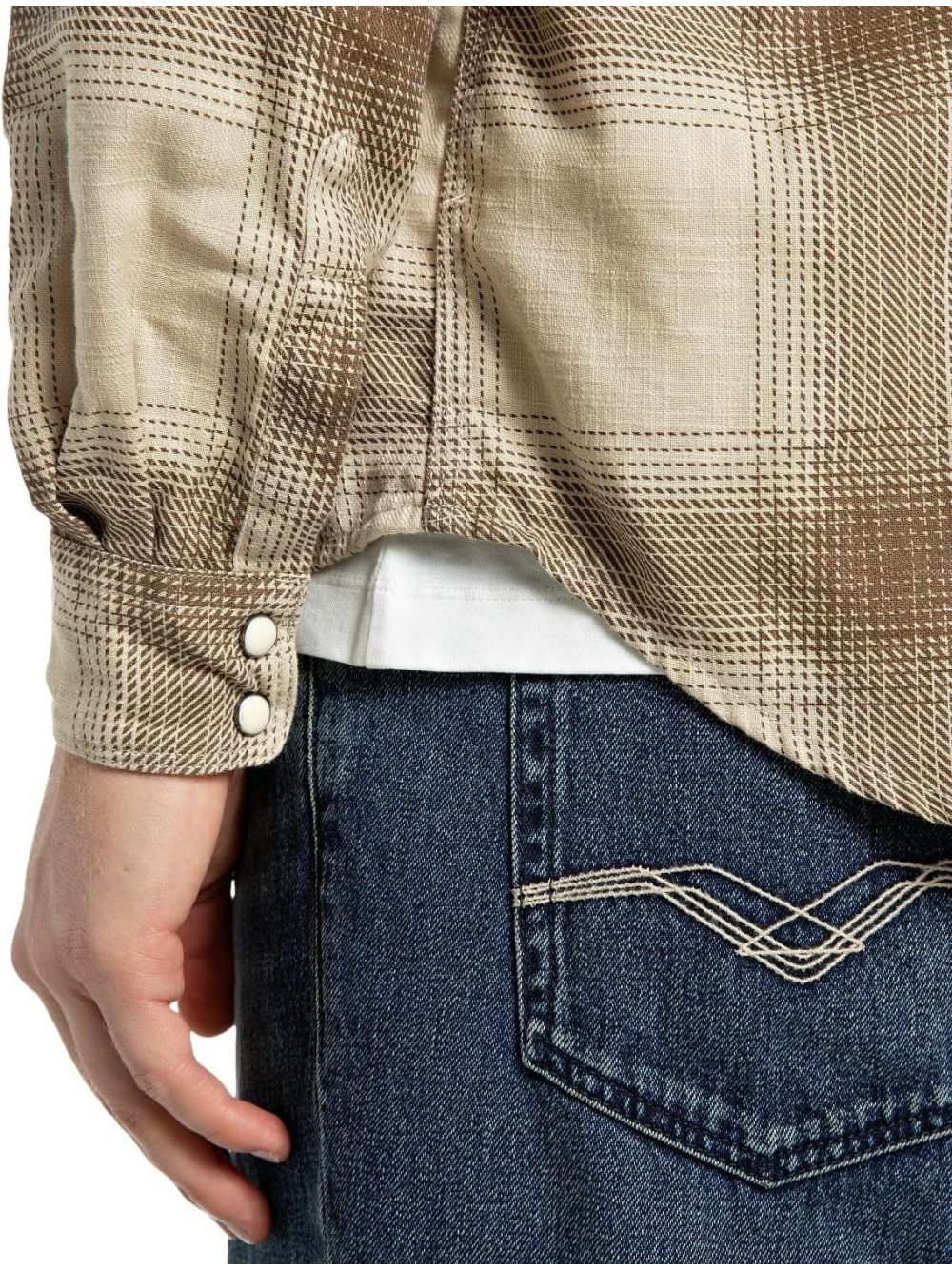 Camicia Replay Uomo - Marrone