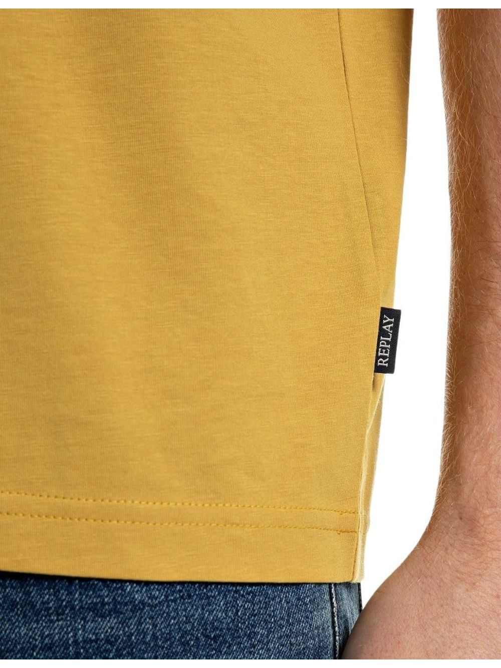 T-shirt Replay Uomo - Giallo