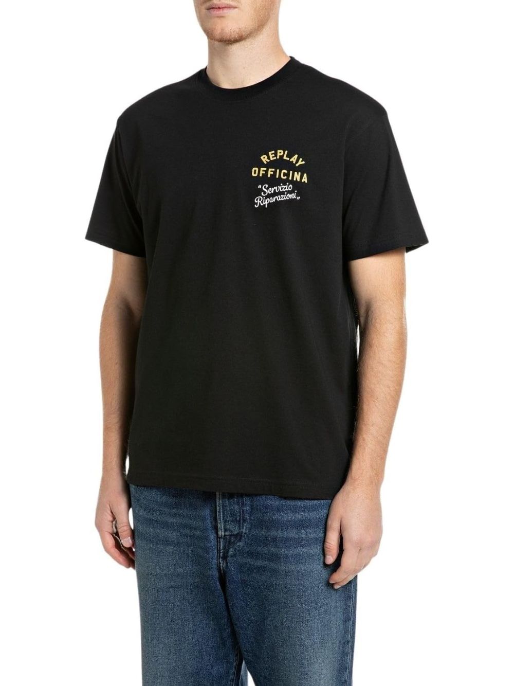 T-shirt Replay Uomo - Nero