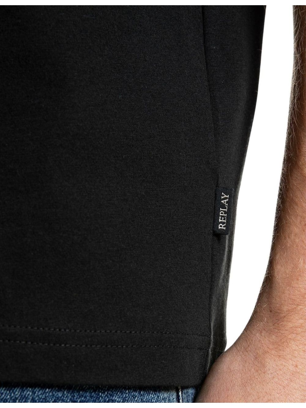 T-shirt Replay Uomo - Nero