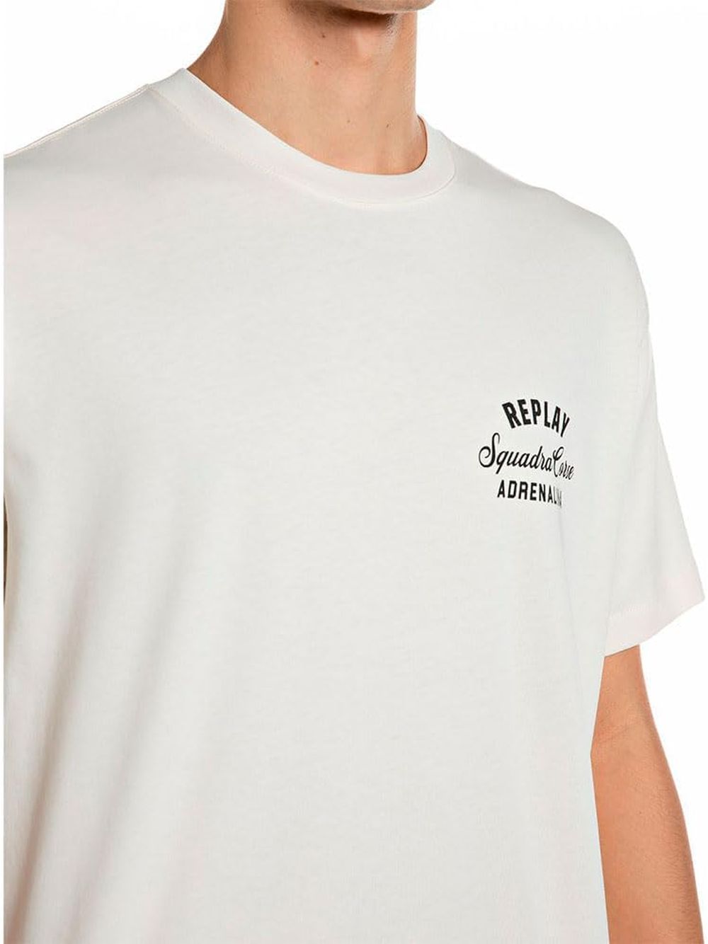 T-shirt Replay Uomo - Avorio