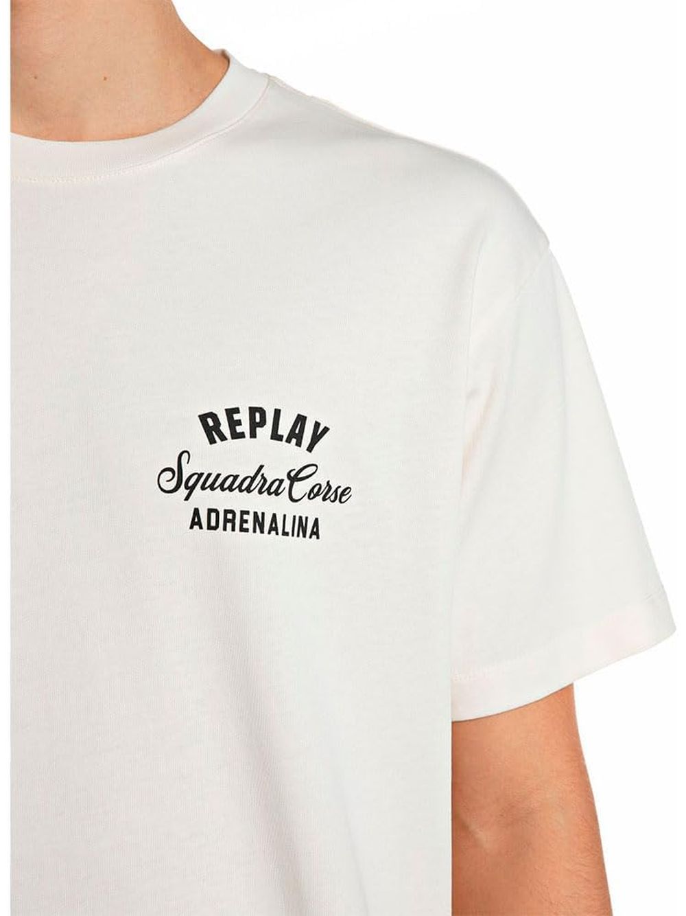 T-shirt Replay Uomo - Avorio