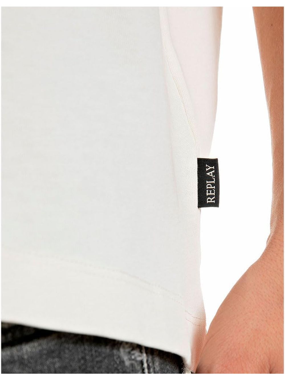 T-shirt Replay Uomo - Avorio