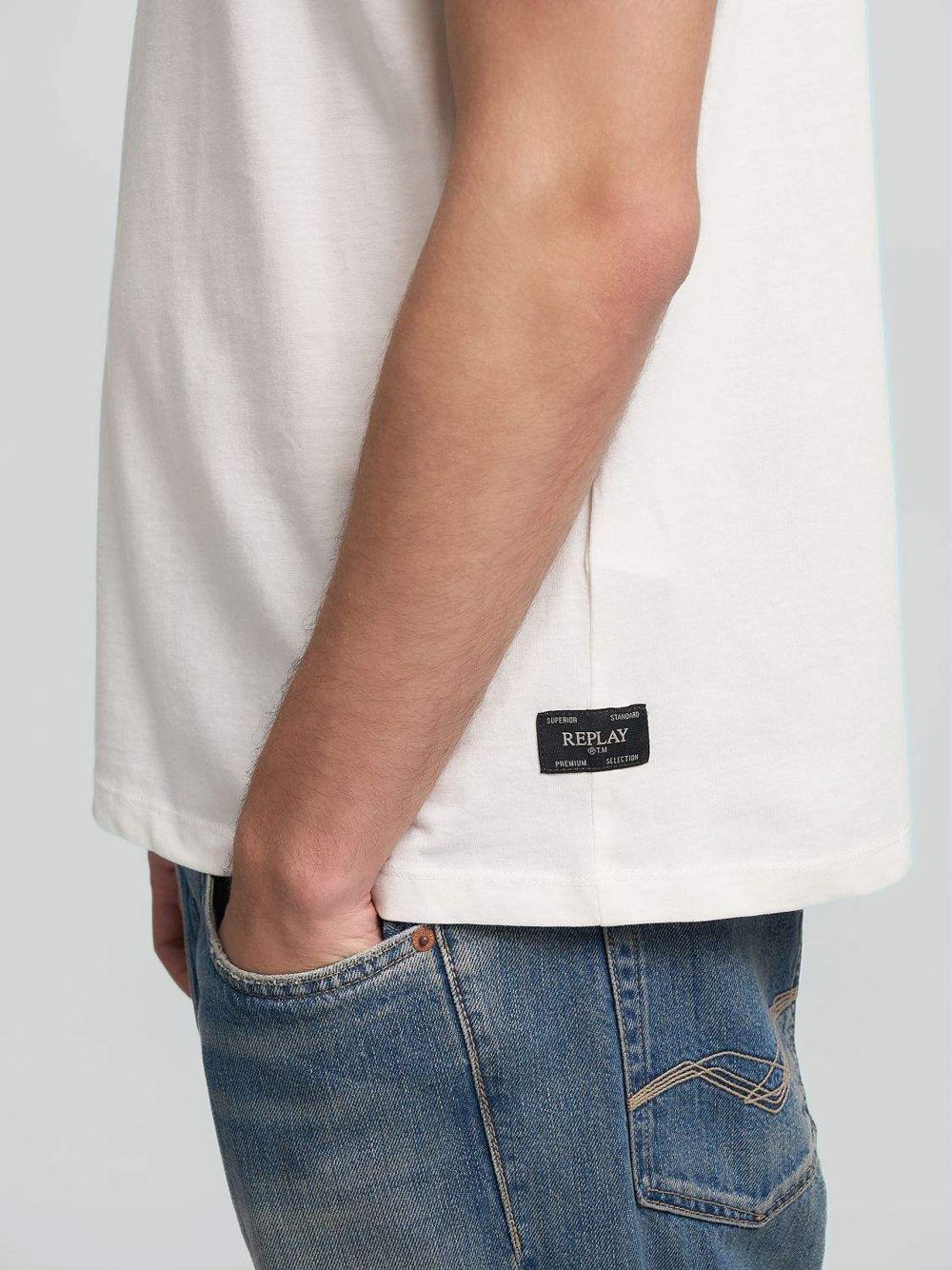 T-shirt Replay Uomo - Bianco
