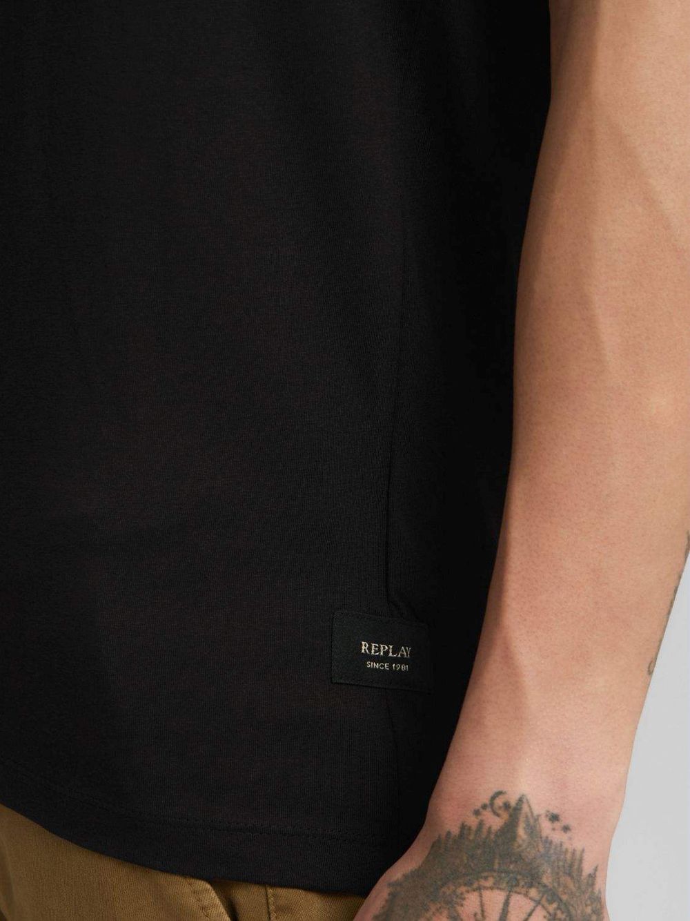 T-shirt Replay Uomo - Nero