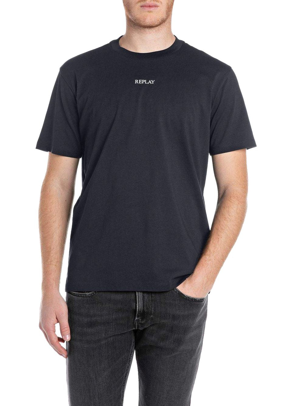 T-shirt Replay Uomo - Blu