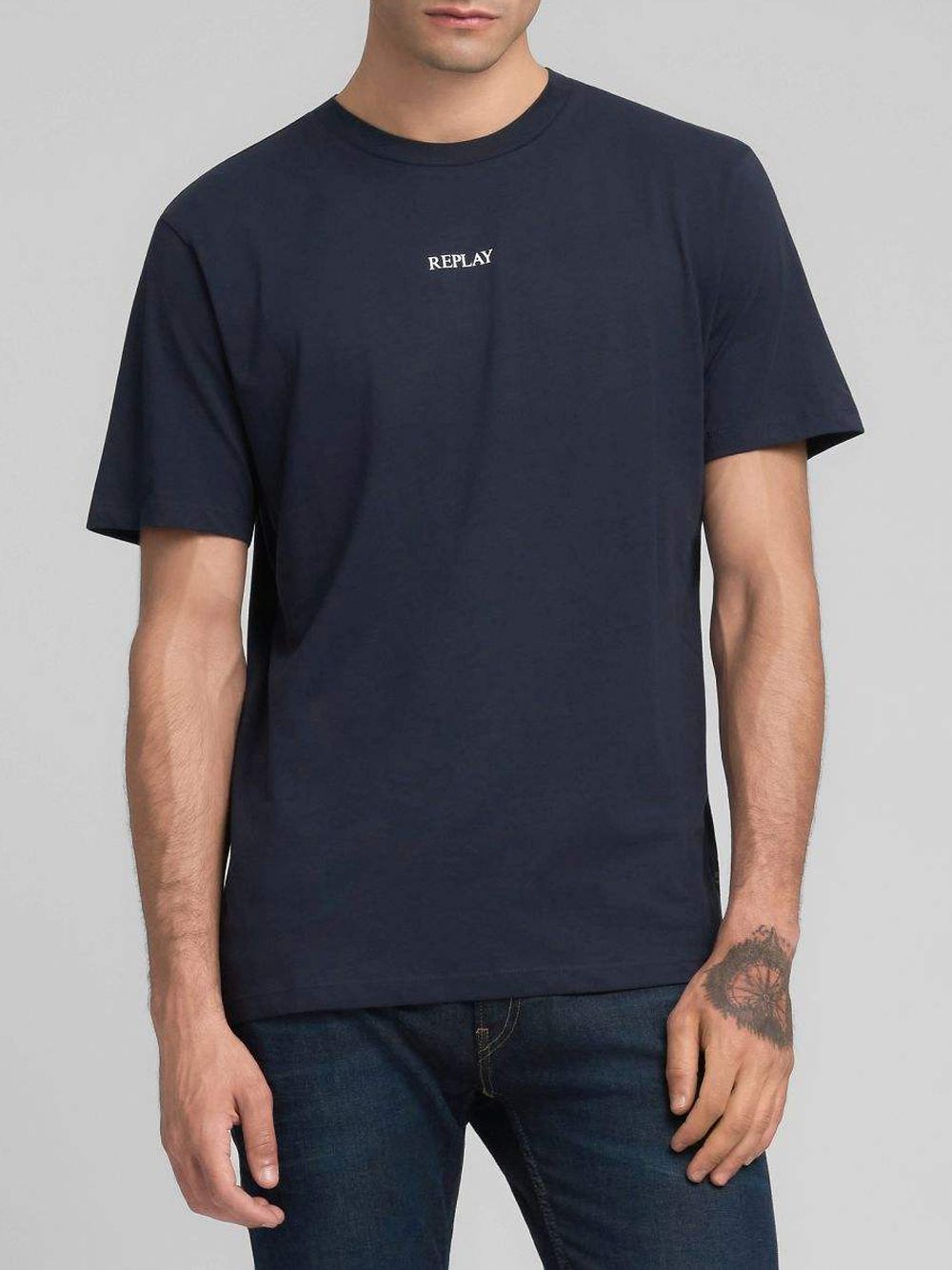 T-shirt Replay Uomo - Blu